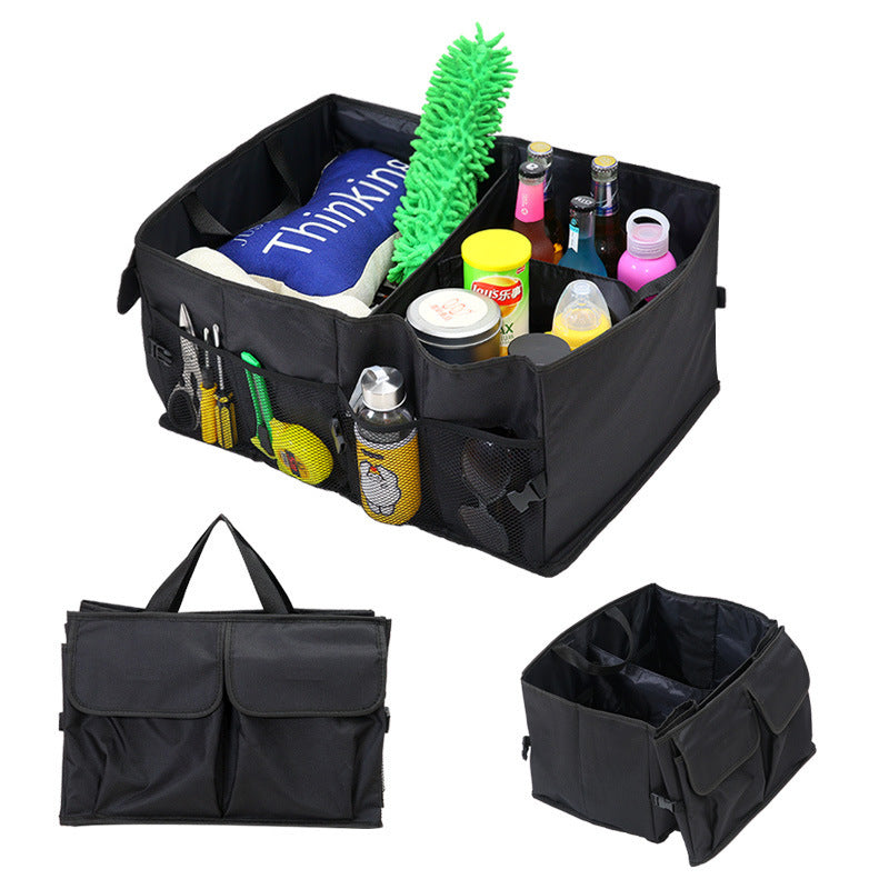 SafetyTrunk, Big Foldable Back Rear Trunk Car Storage Organizer